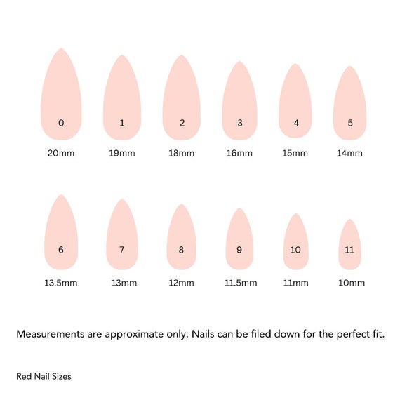 *BOGO* Red Coffin Reusable Press-on Nails - Picture 5 of 6